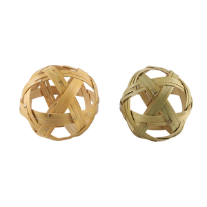 Ausgeh&ouml;hlte nat&uuml;rliche Bambuskugeldekoration