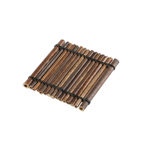 Tatakan Bambu Tiang Bambu Kecil Alas Panas Tahan Panas