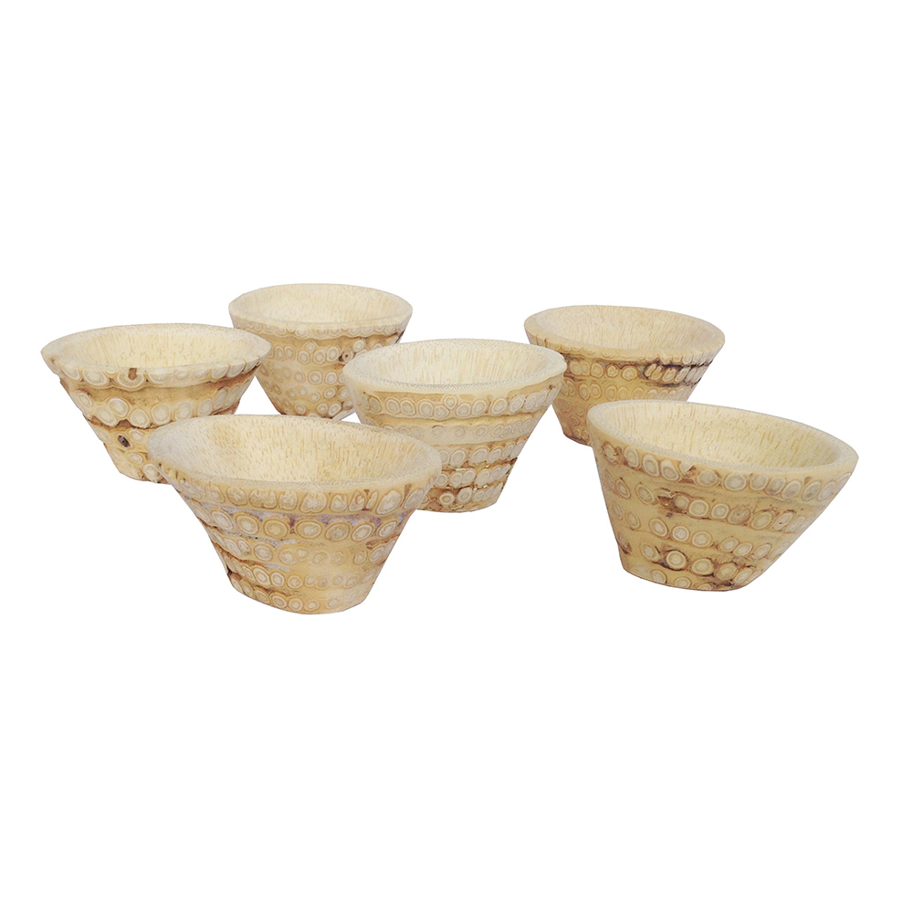 Cangkir Alkohol Minuman Keras Teh Bambu Alami Kecil