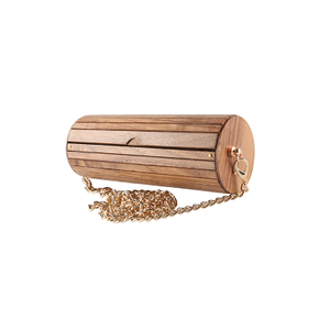 Мини-сумка через плечо из бамбукового дерева