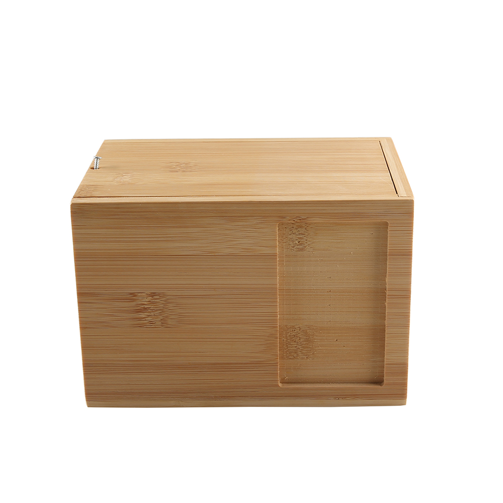 Kotak Foto Peti Abu Kremasi Hewan Peliharaan Kayu Bambu